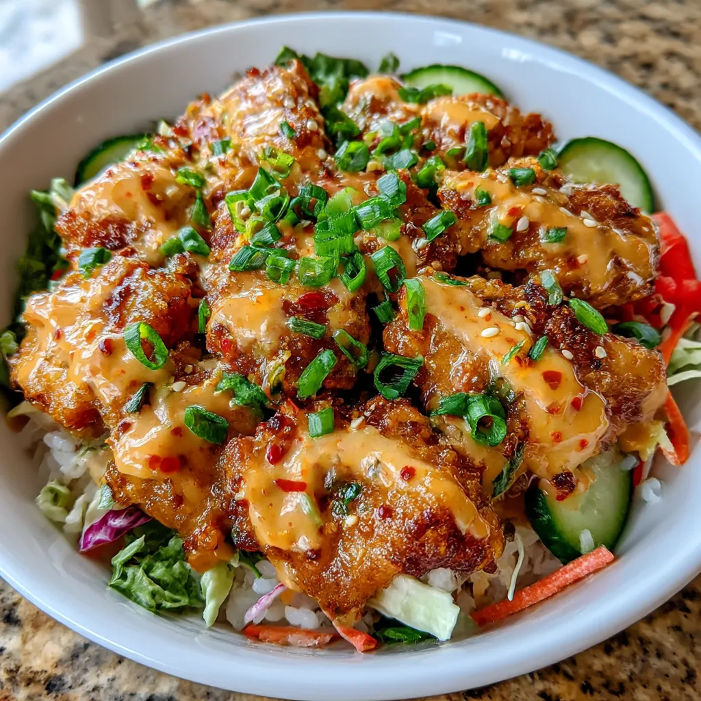Bang Bang Chicken Bowl