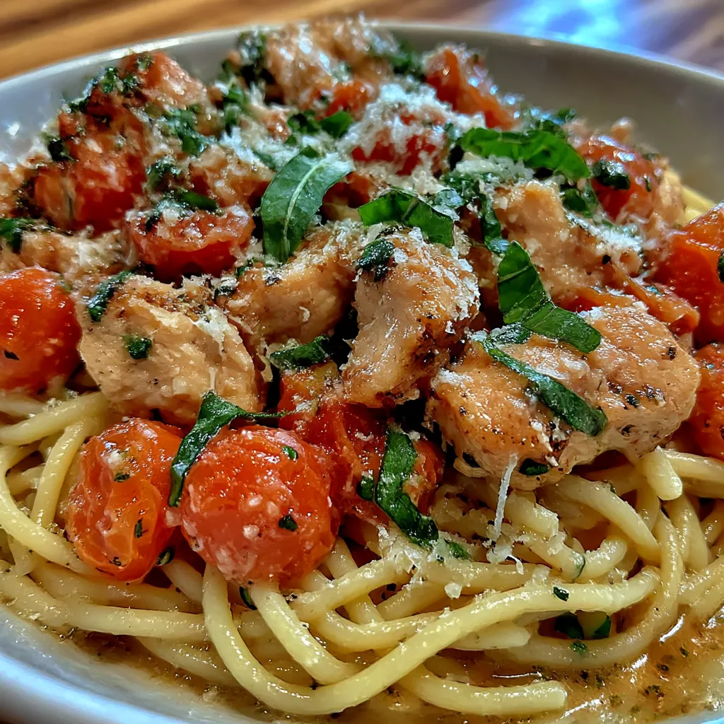 Bruschetta Chicken Pasta