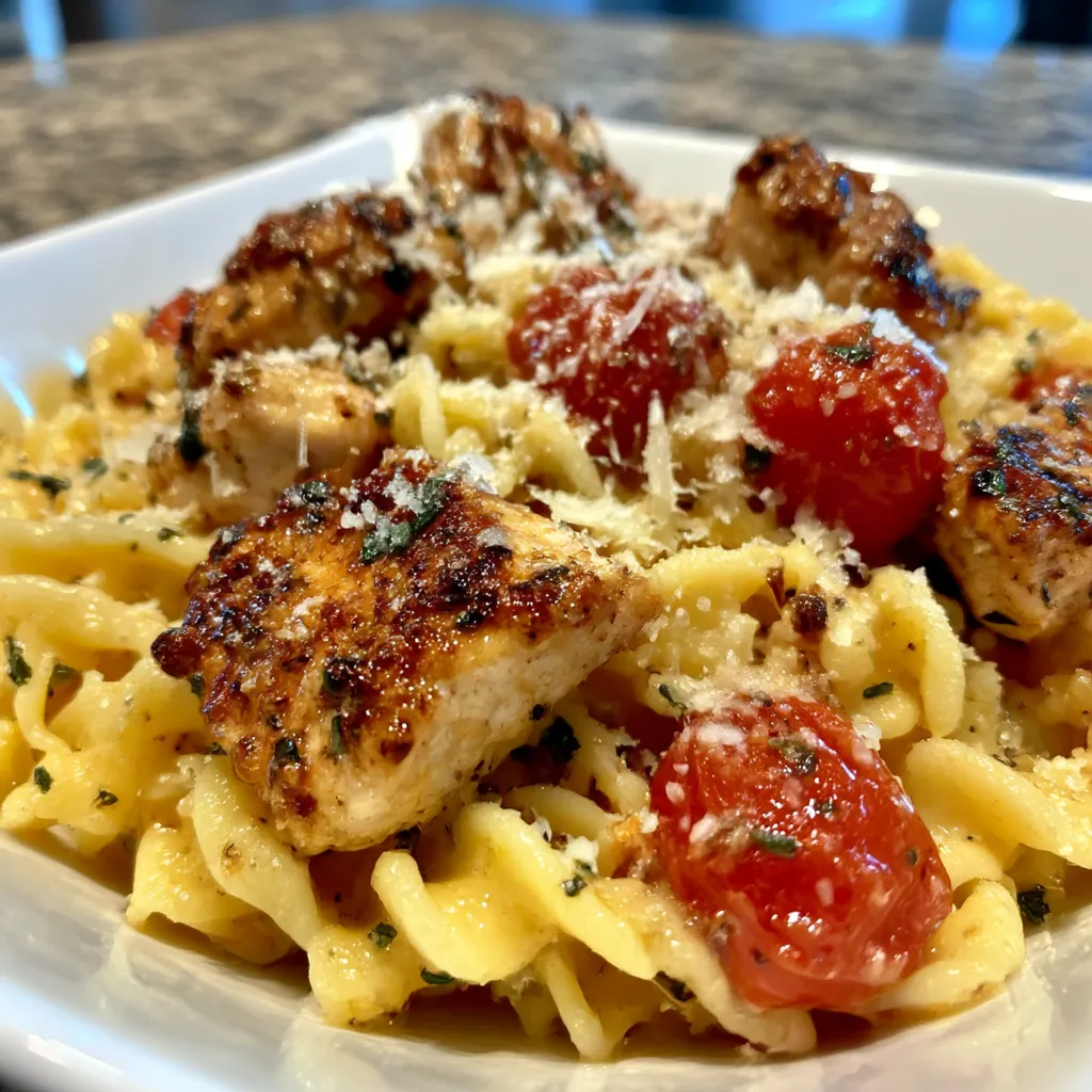 Bruschetta Chicken Pasta