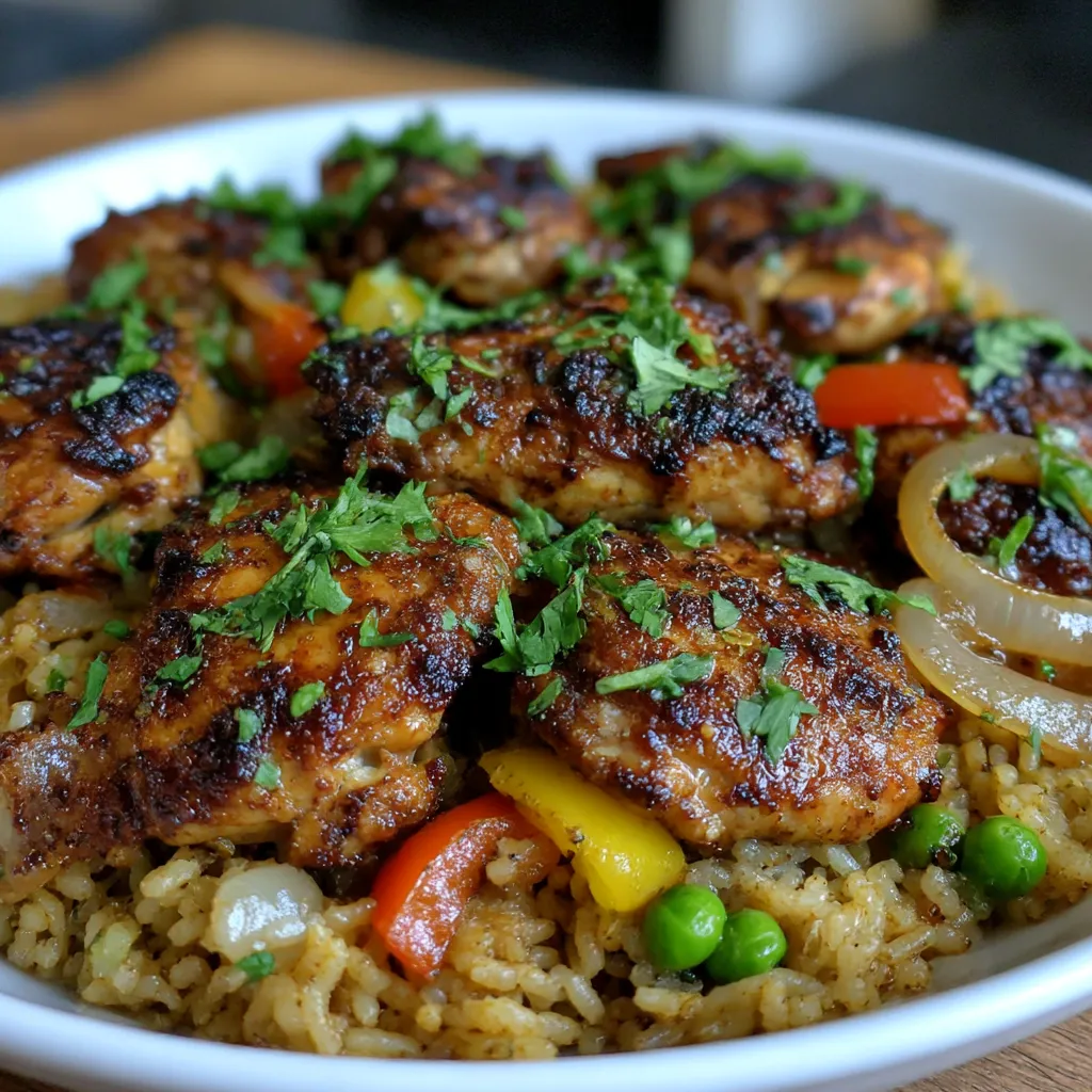 Caribbean Chicken and Rice
