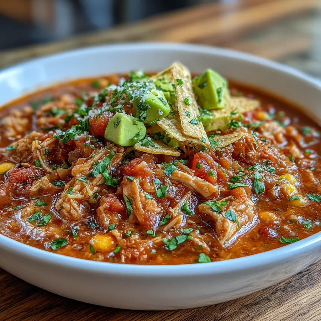 Classic Chicken Tortilla Soup