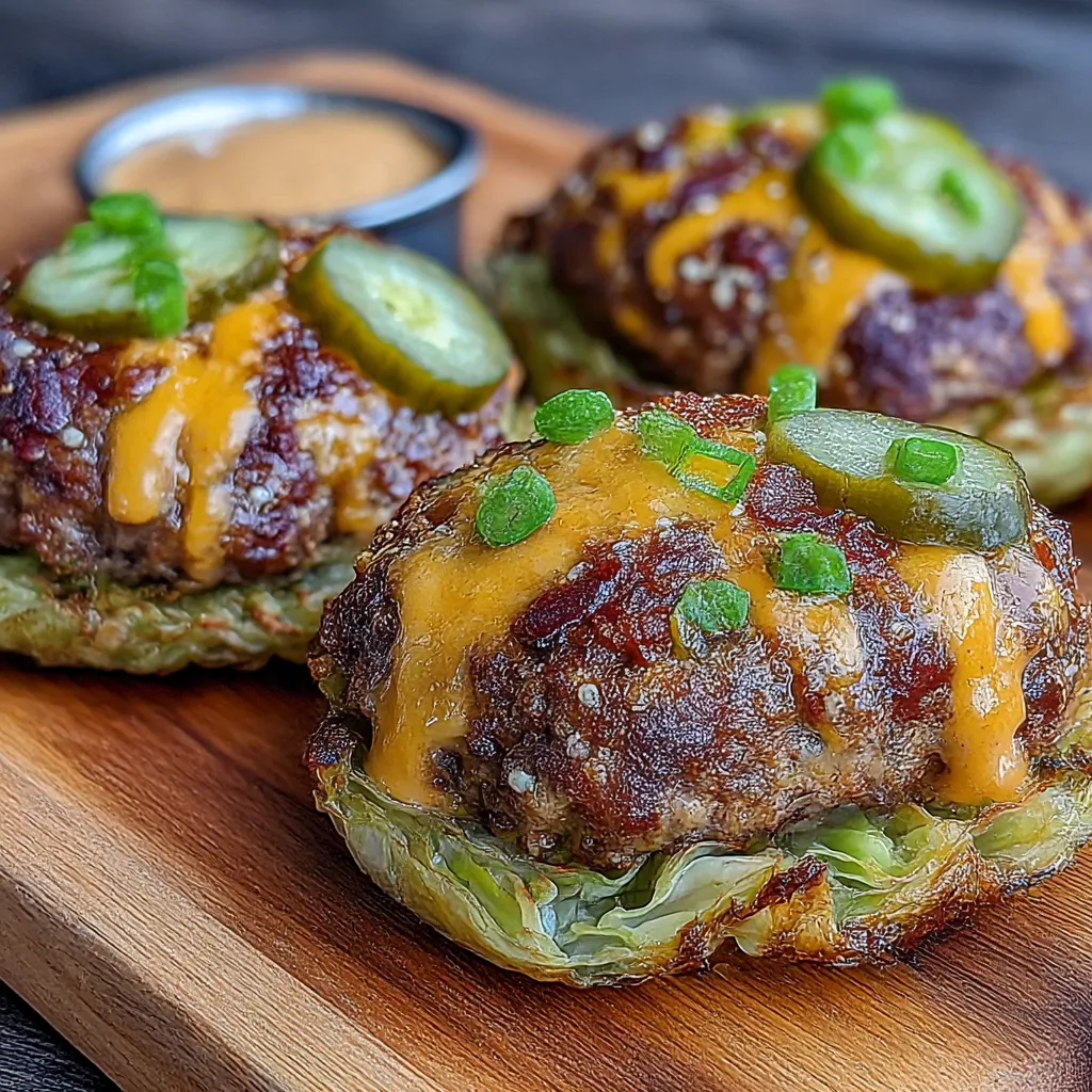 Easy Crispy Cabbage Burger Bake