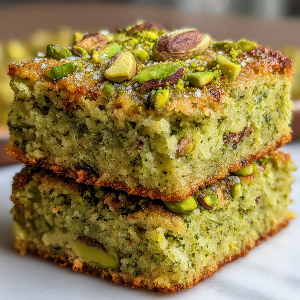 Easy Pistachio Cookie Bars