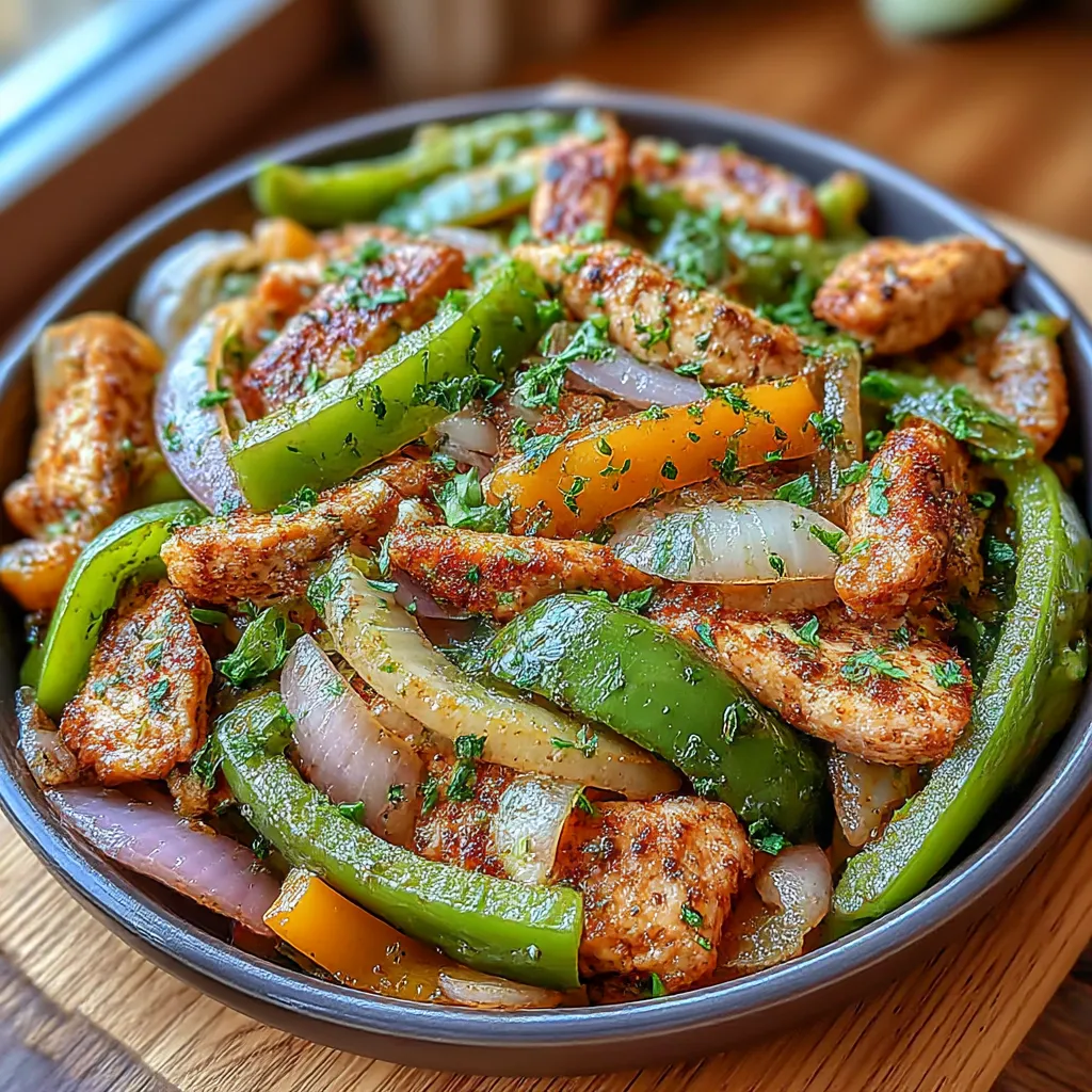Flavorful Cajun Chicken with Sweet Bell Peppers