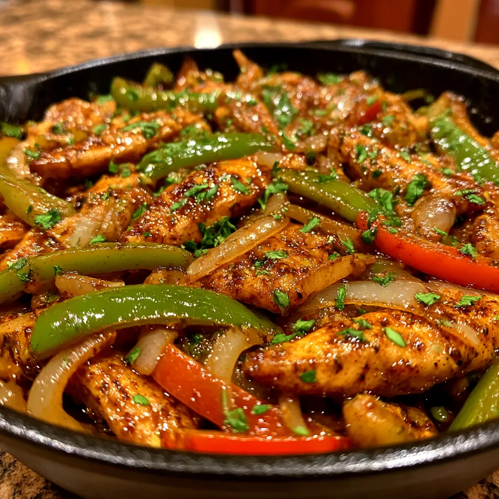 Flavorful Cajun Chicken with Sweet Bell Peppers