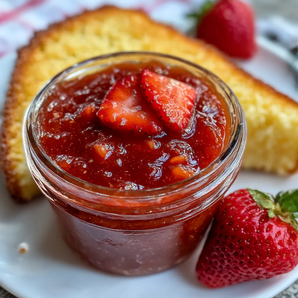 Homemade Strawberry Sauce