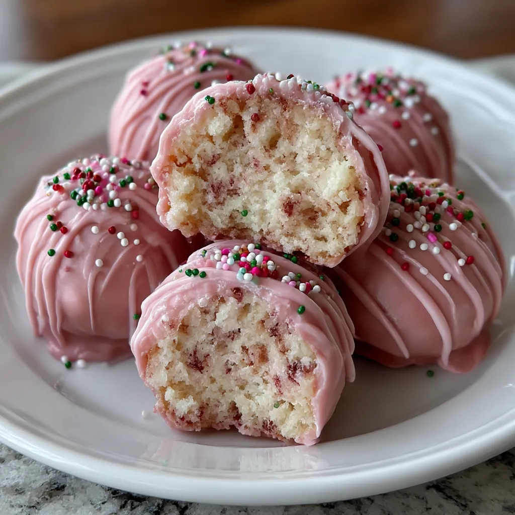 Pink Oreo Truffle Balls