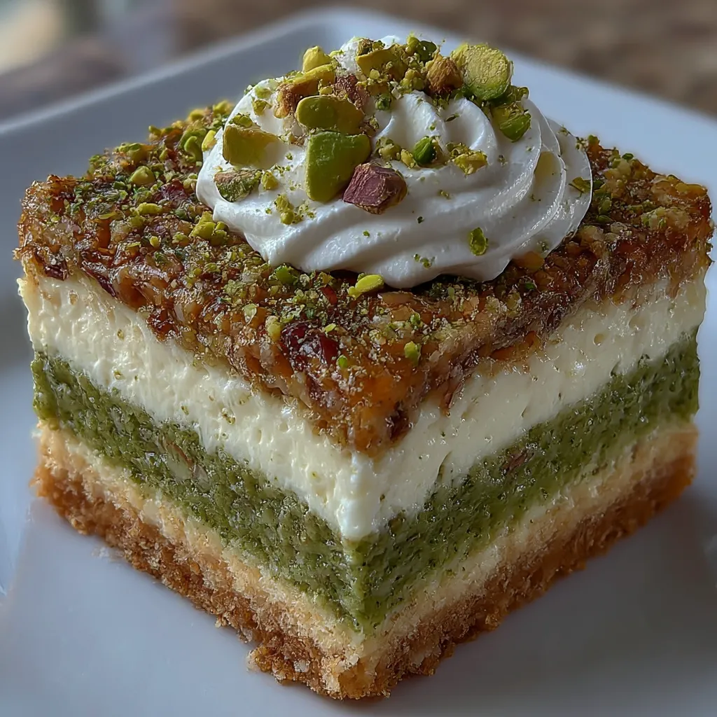 Pistachio Layered Dessert