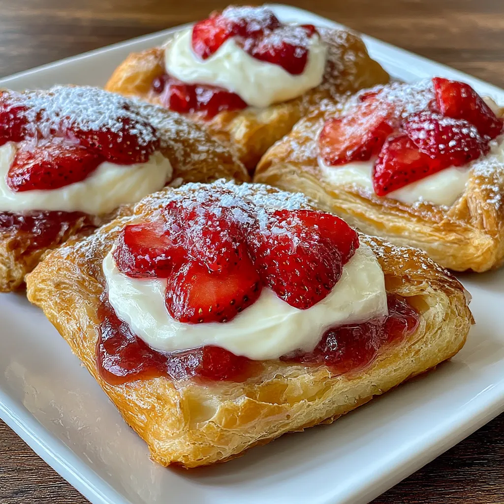 Strawberry Danish