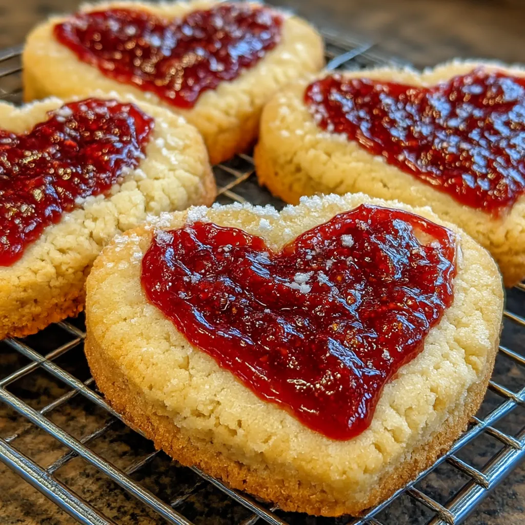 Strawberry Shortbread Cookies