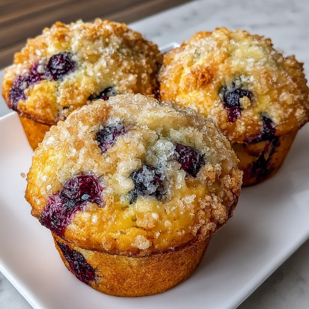 The Best Bakery-Style Blueberry Muffins