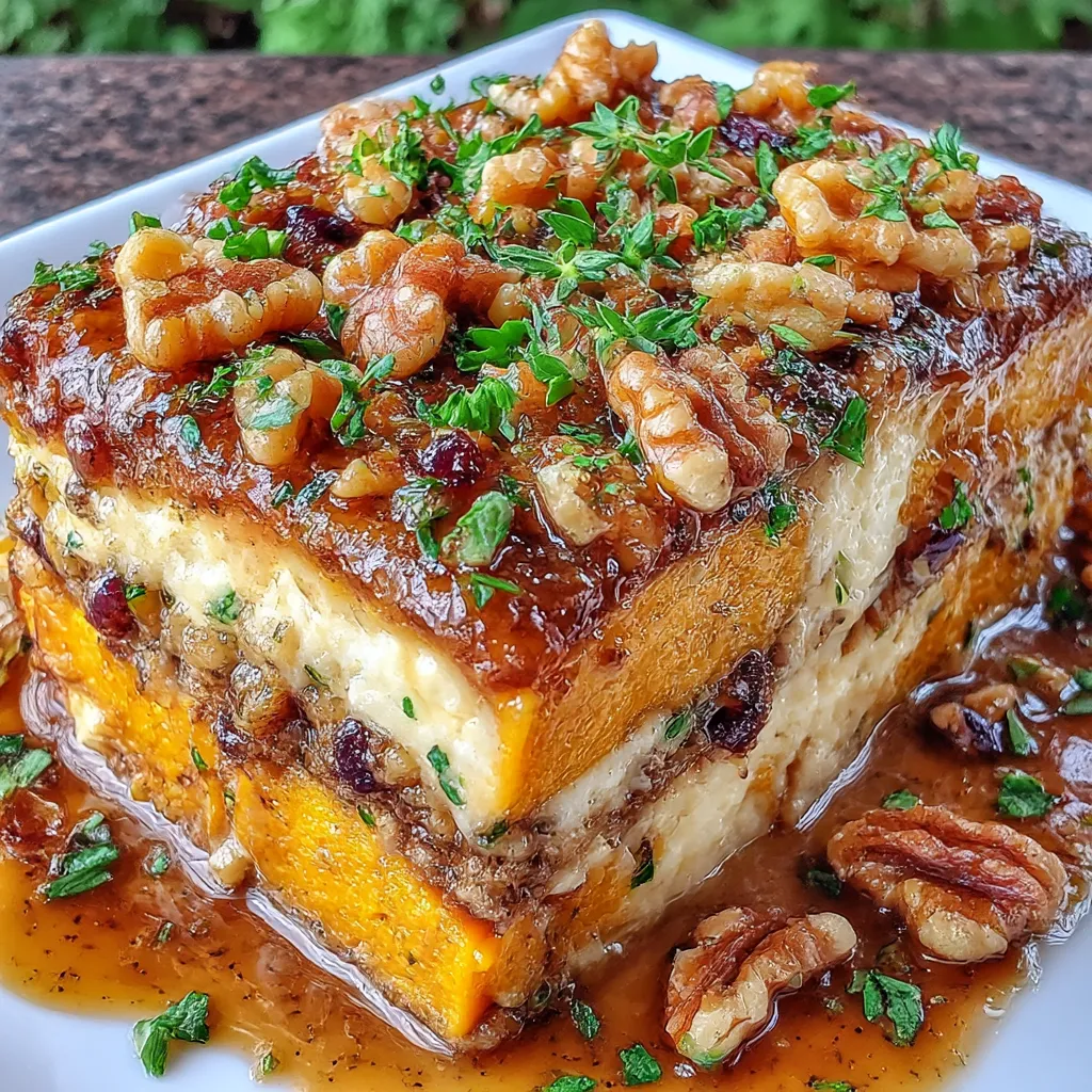 Vegetable Lasagna with Sweet Potato