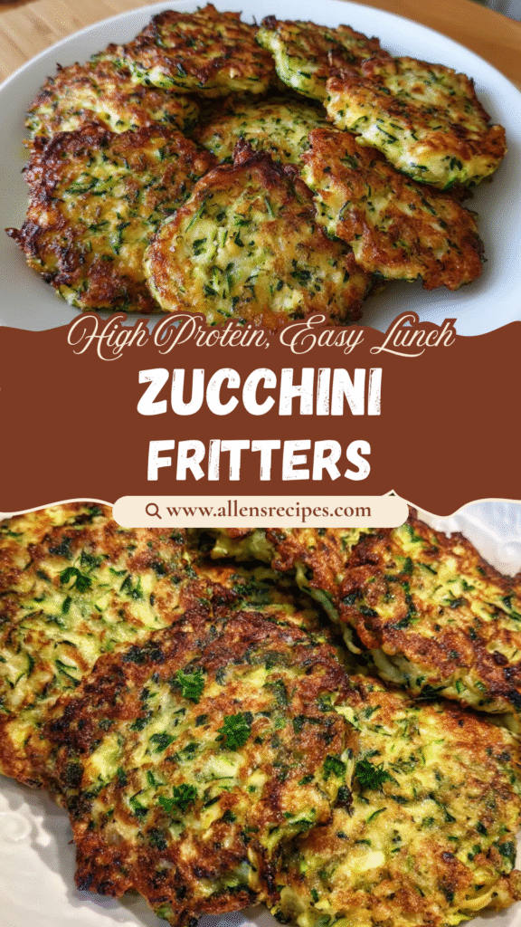 Crispy Zucchini Fritters