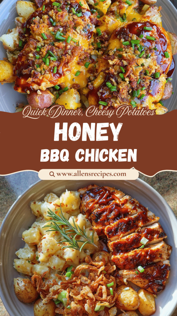 Honey BBQ Chicken Potatoes