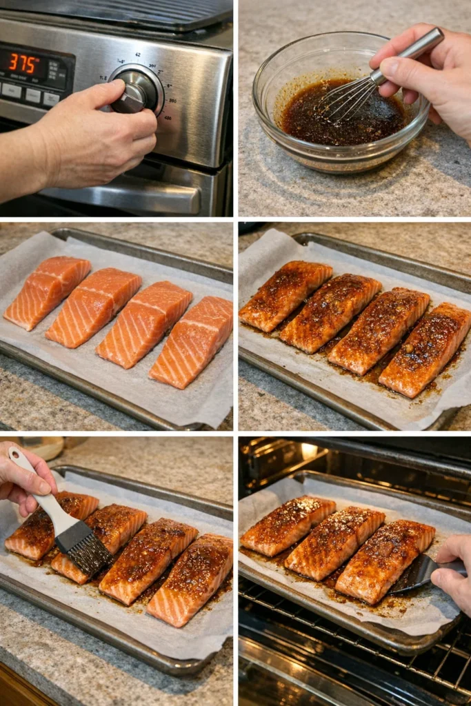 Brown Sugar Honey Salmon