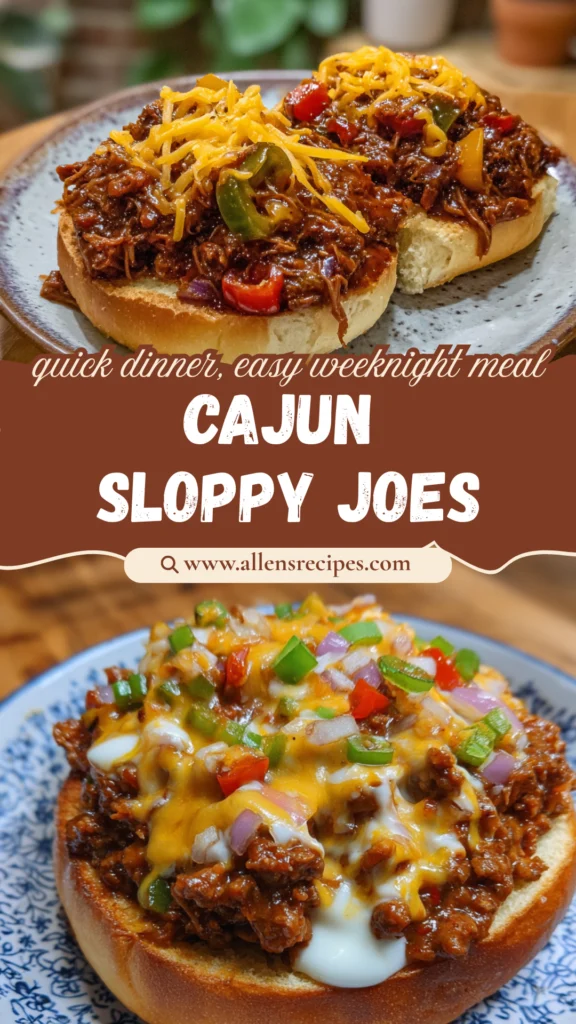 Cajun Smoked Beef Sloppy Joes