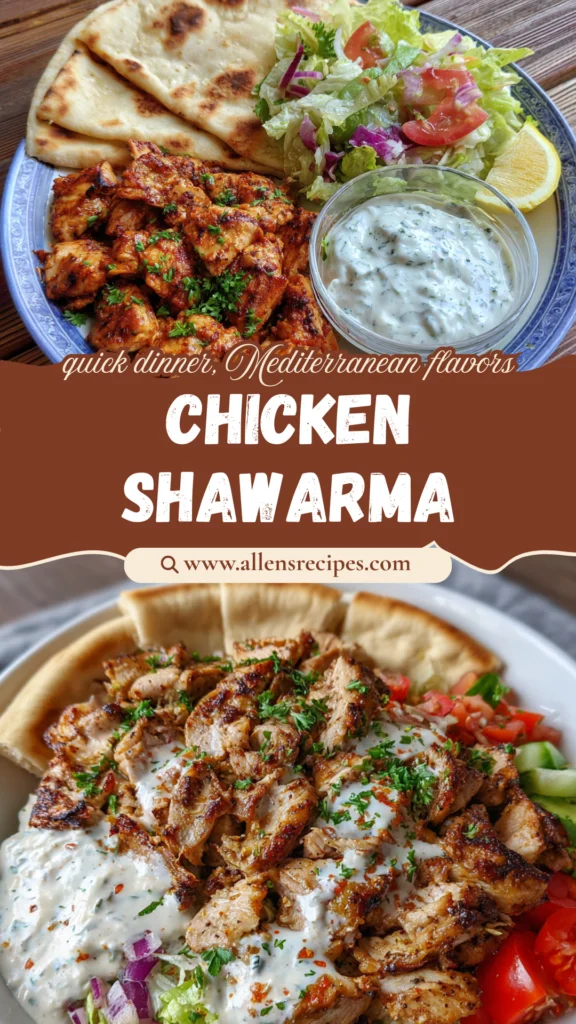 Chicken Shawarma with Garlic Sauce
