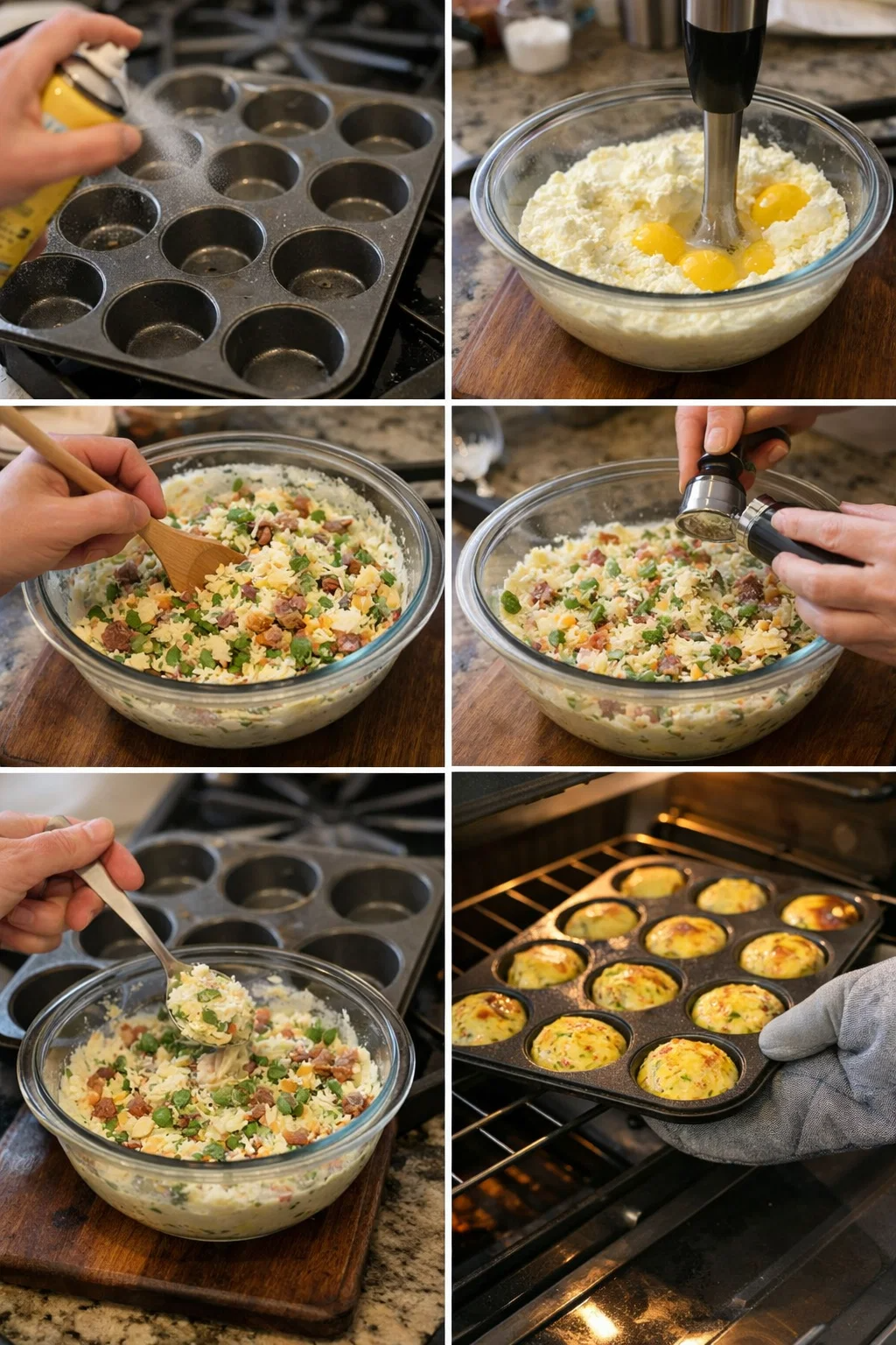 Cottage Cheese Egg Bites