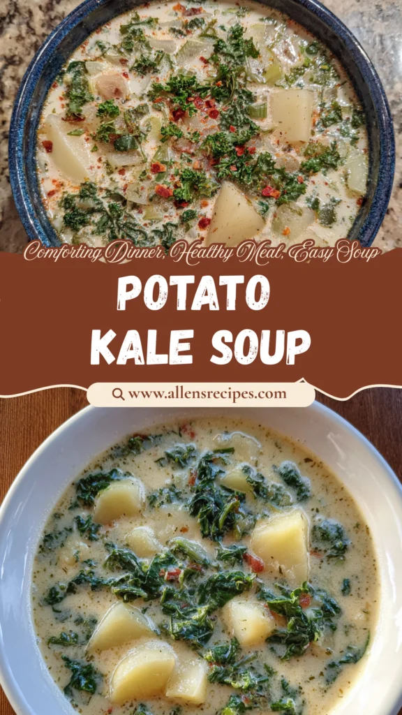Creamy Potato Kale Soup