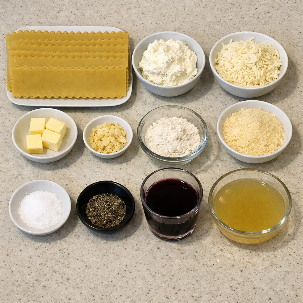 Creamy White Lasagna Delight