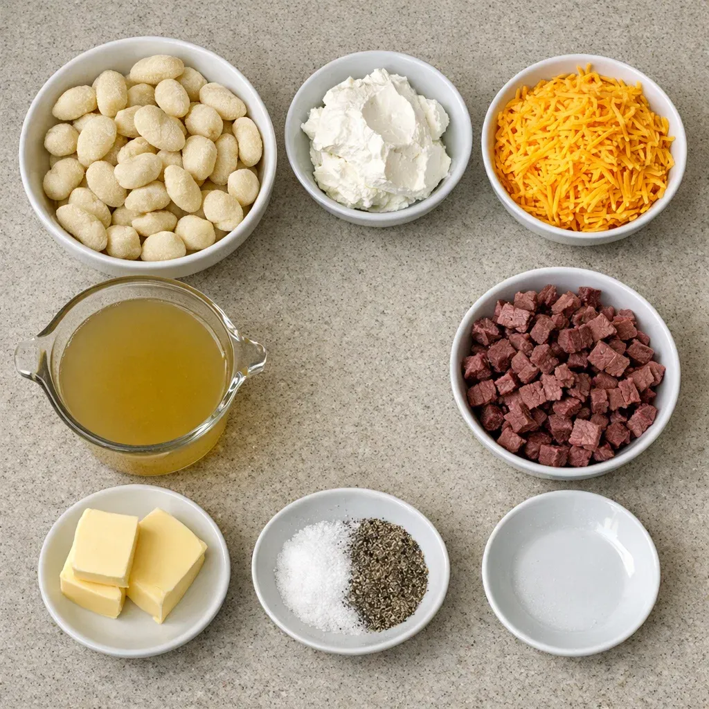 Creamy Smoked Beef Gnocchi