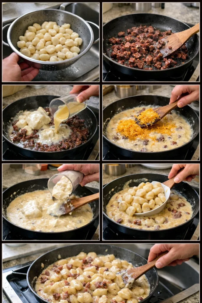 Creamy Smoked Beef Gnocchi