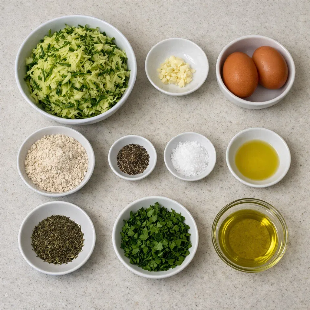 Crispy Zucchini Fritters