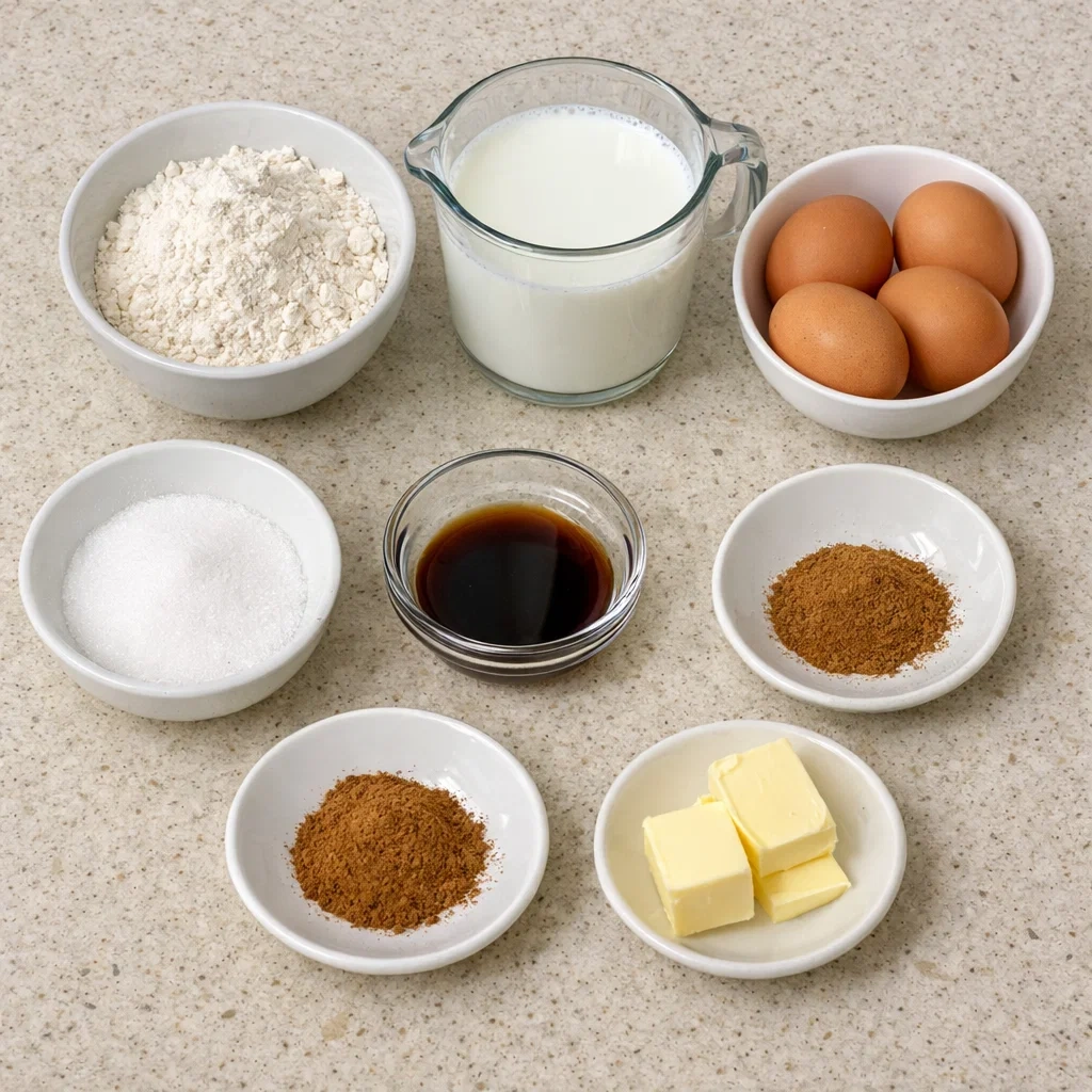 Fluffy High Protein Cinnamon Crepes