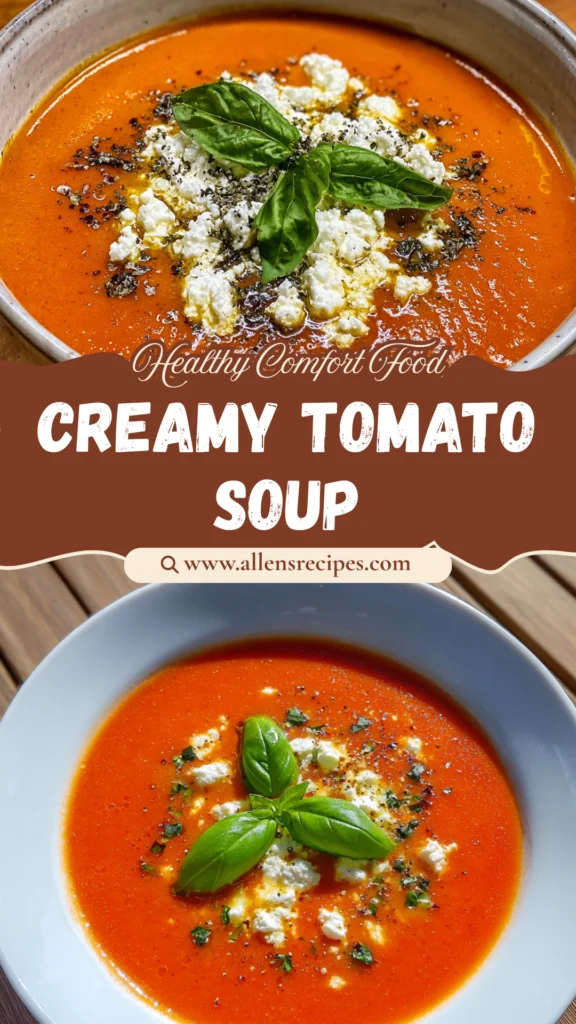 High Protein Tomato Soup