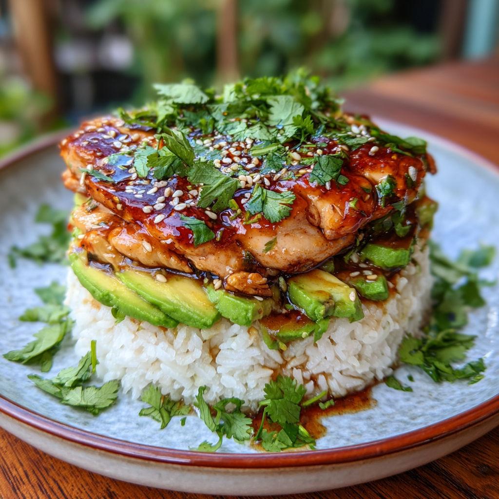Honey Lime Chicken Stack