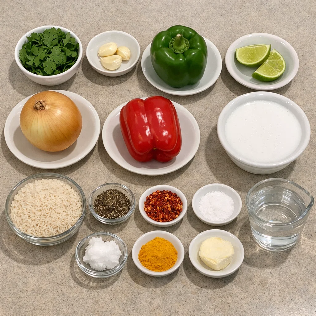 Island Coconut Pepper Rice