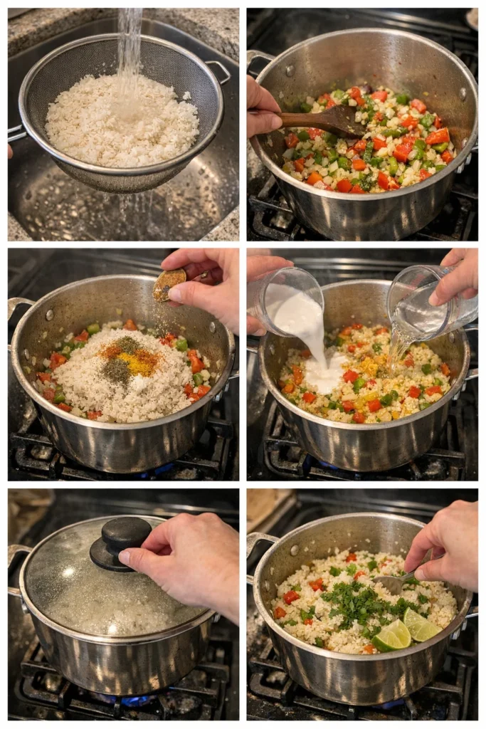 Island Coconut Pepper Rice