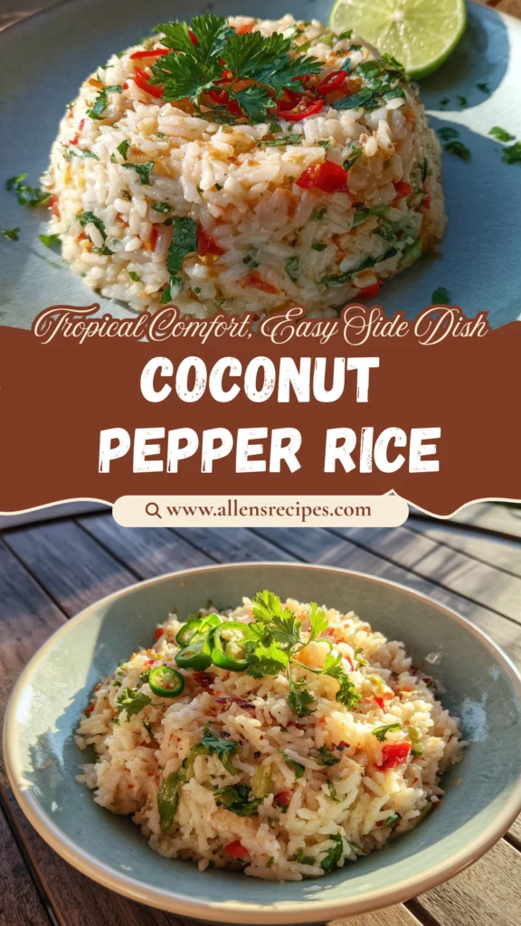 Island Coconut Pepper Rice