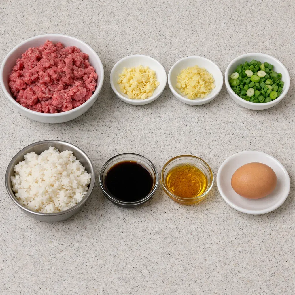 Korean Ground Beef Bowl