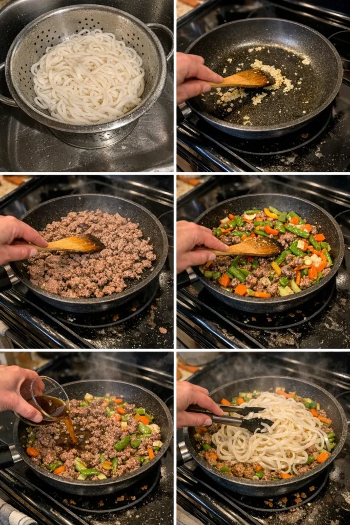 Potsticker Noodle Bowls