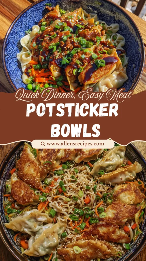 Potsticker Noodle Bowls