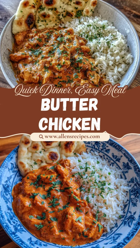 Quick and Easy Butter Chicken
