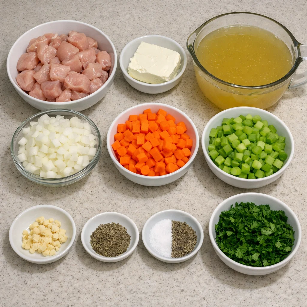 Slow Cooker Cream Cheese Soup