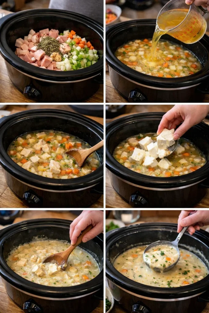 Slow Cooker Cream Cheese Soup