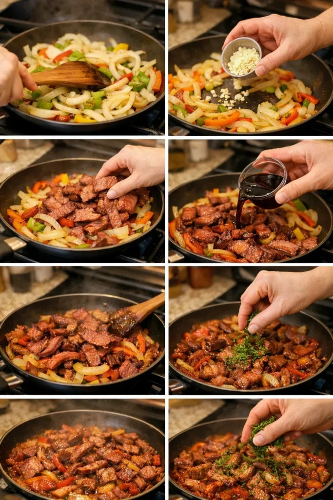 Smoked Beef TikTok Dinner