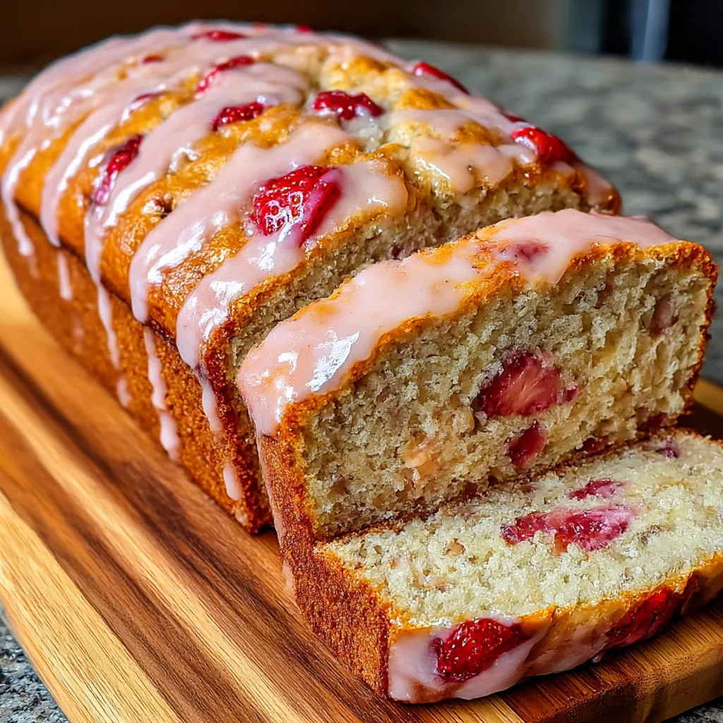 Strawberry Banana Bread