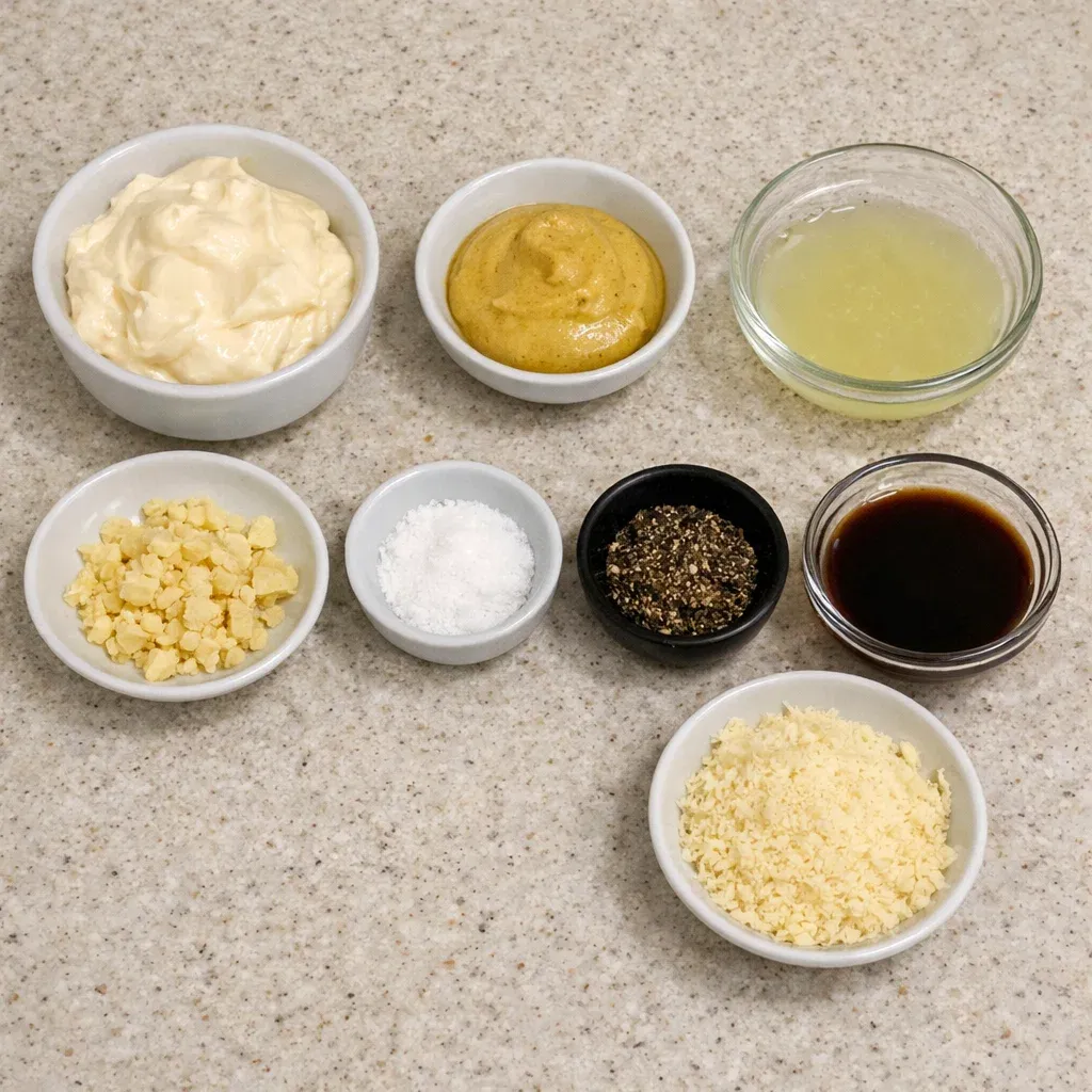 Homemade Caesar Salad Dressing Recipe