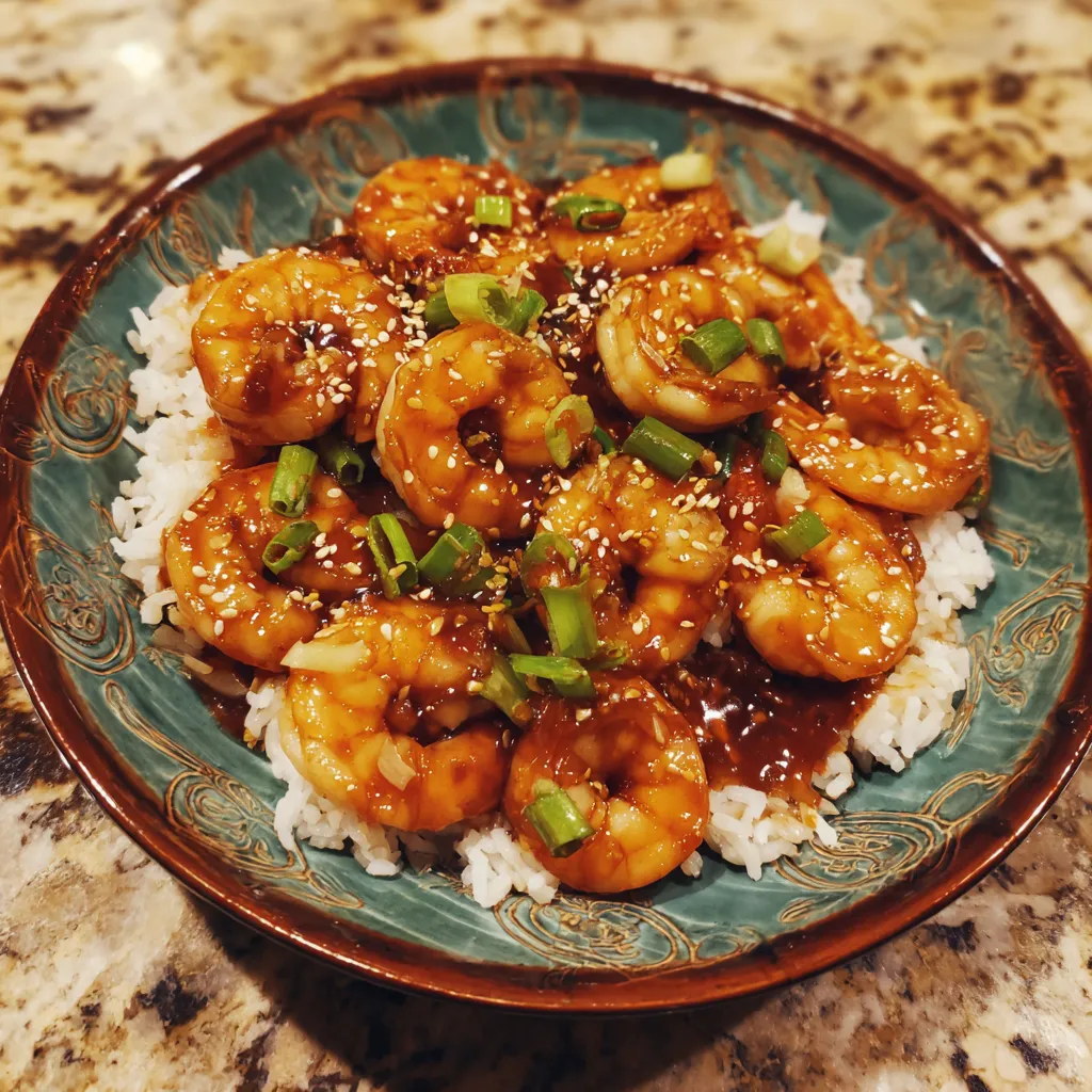 Honey Garlic Shrimp