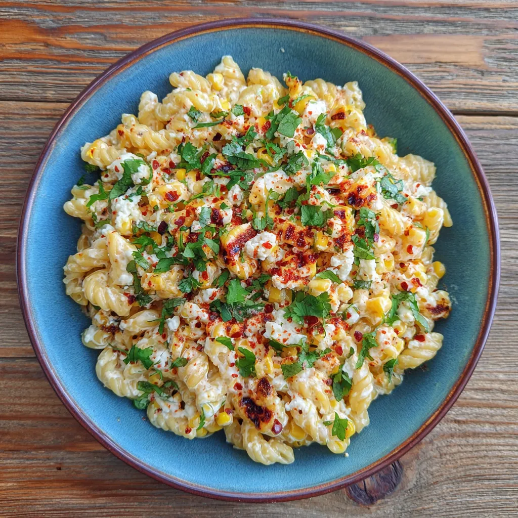 Mexican Street Corn Pasta Salad