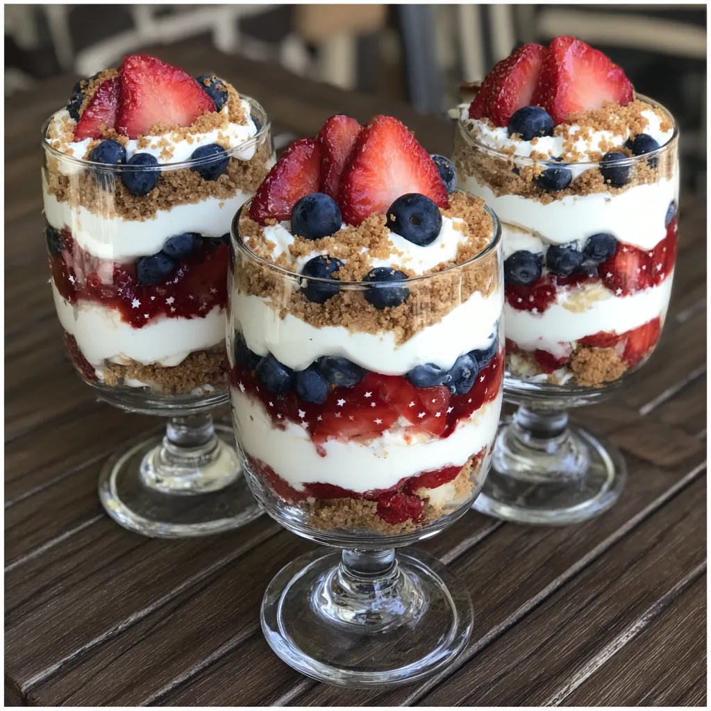 Red White and Blue Desserts