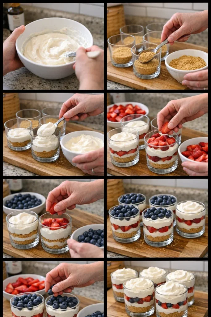 Red White and Blue Desserts