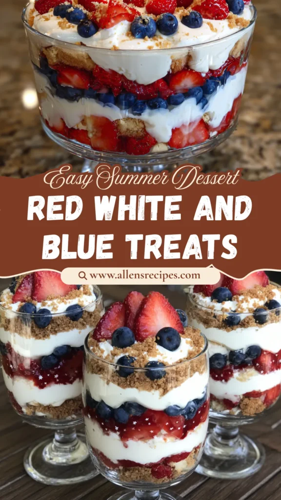 Red White and Blue Desserts
