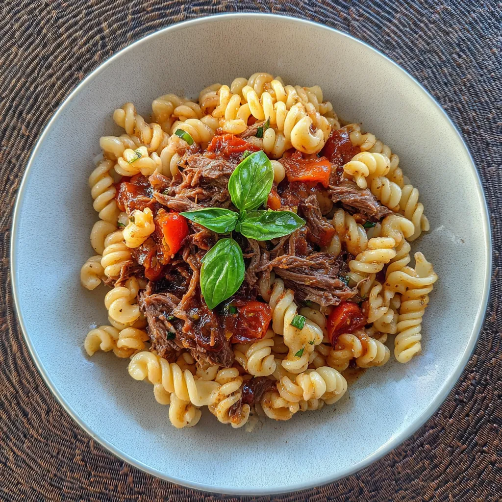 Smoked Beef Pasta