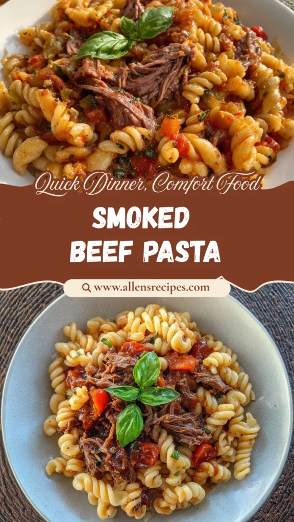 Smoked Beef Pasta