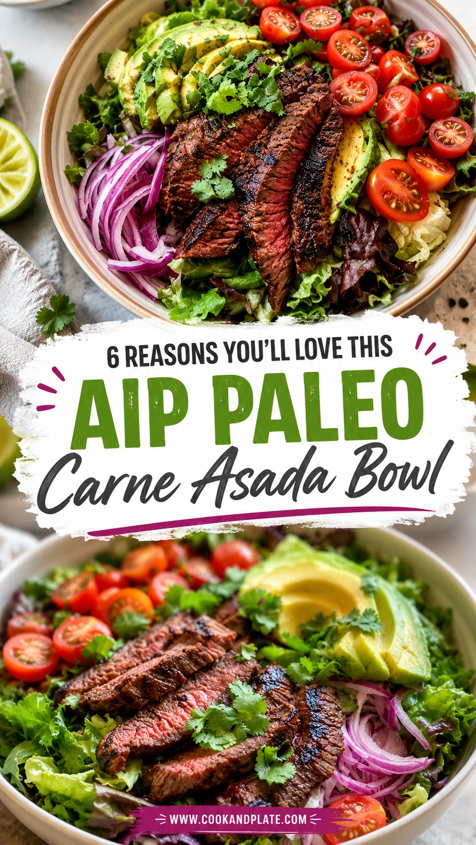 AIP Paleo Carne Asada Bowl